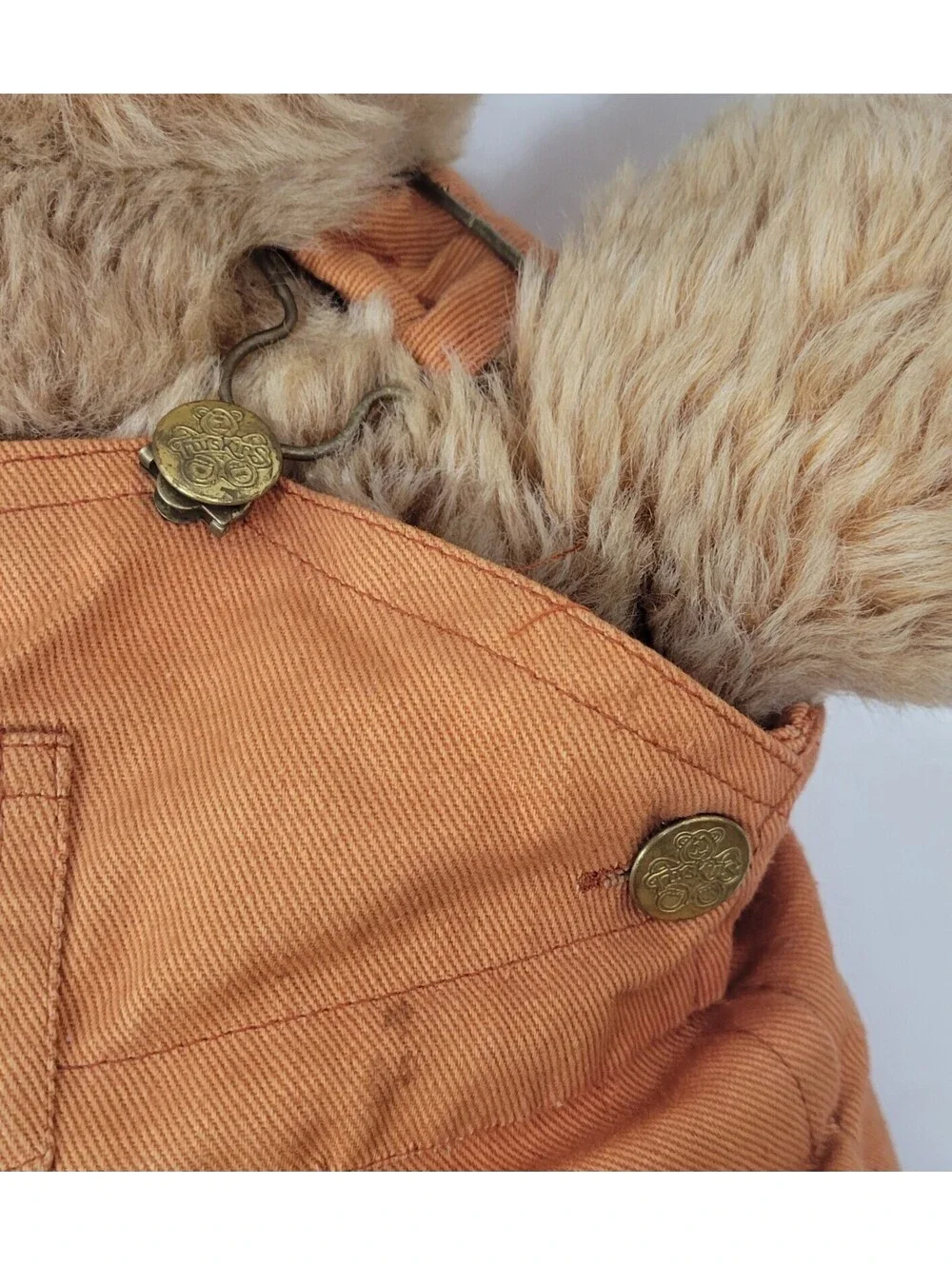 Vtg Furskins Dudley Teddy Bear 20